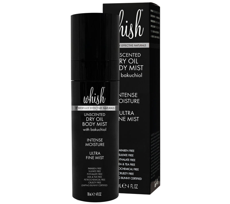 Whish Dry Oil Body Mist with Bakuchiol — View 2