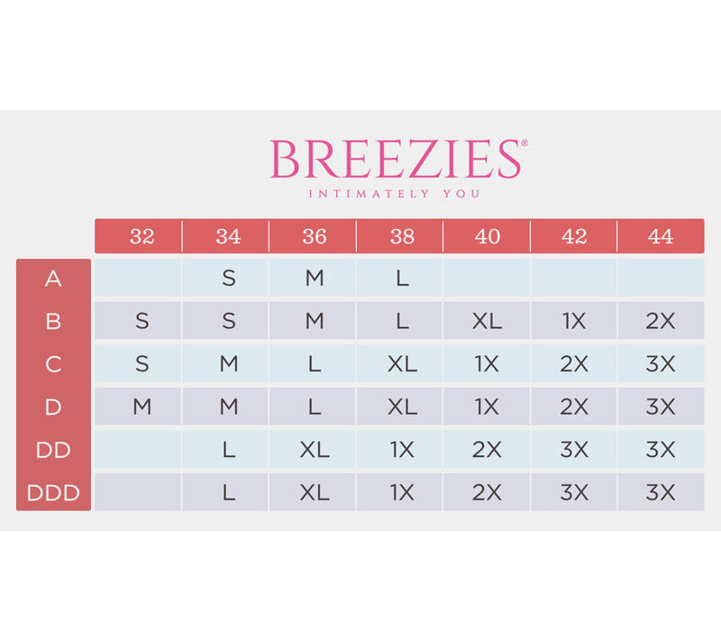Breezies Touch of Lace Seamless Wirefree Contour Bra — View 14