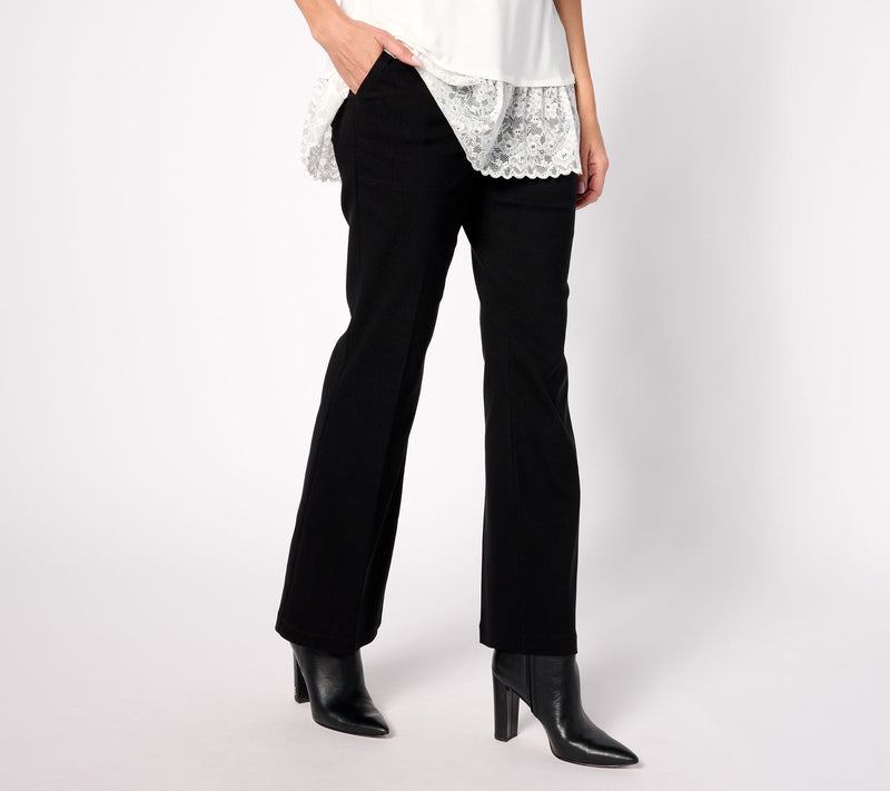 LOGO by Lori Goldstein Regular AnyWEAR Stretch Trouser — Main view