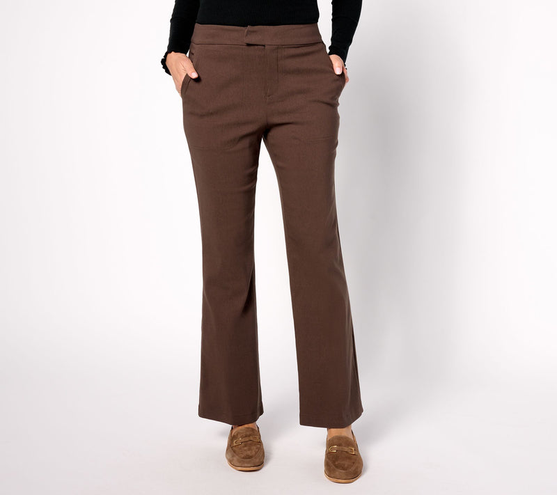 LOGO by Lori Goldstein Regular AnyWEAR Stretch Trouser — View 5