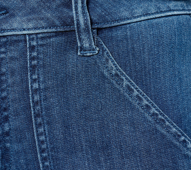 Belle by Kim Gravel Primabelle Tall Patch Pocket Flare Jean — View 8