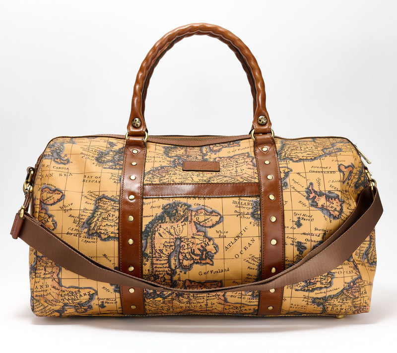 Patricia Nash Coated Canvas Milano Weekender — Main view