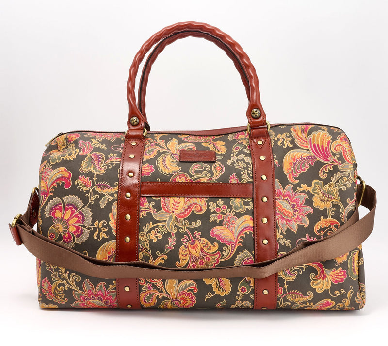 Patricia Nash Coated Canvas Milano Weekender — View 12