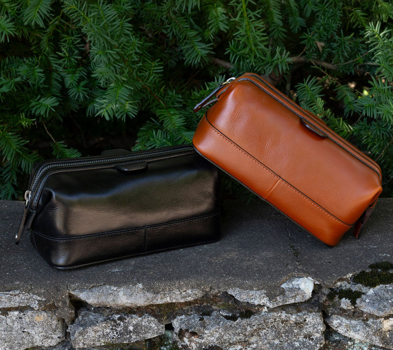 Patricia Nash Leather Men's Heritage Travel Case — View 18