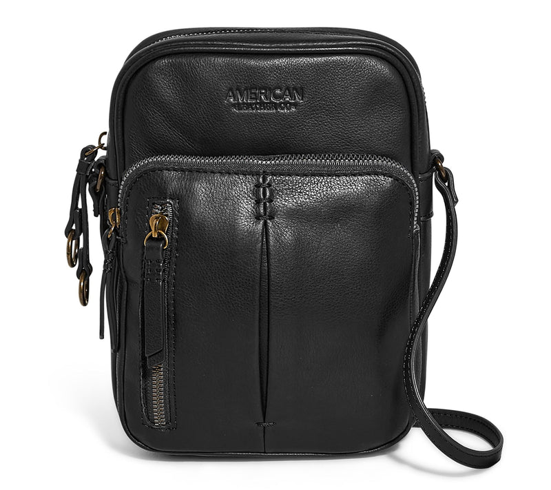 American Leather Co. Cleveland North/South Large Crossbody — View 17