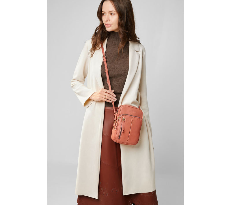 American Leather Co. Cleveland North/South Large Crossbody — View 48