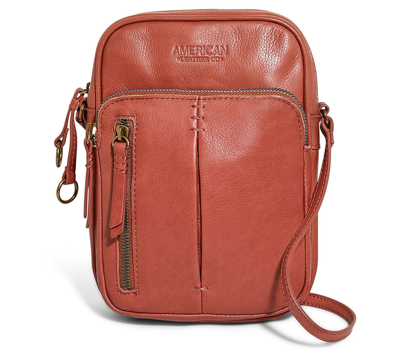 American Leather Co. Cleveland North/South Large Crossbody — View 33