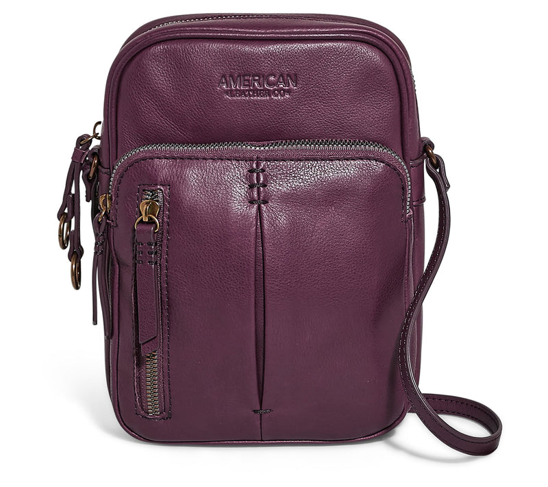 American Leather Co. Cleveland North/South Large Crossbody — View 29