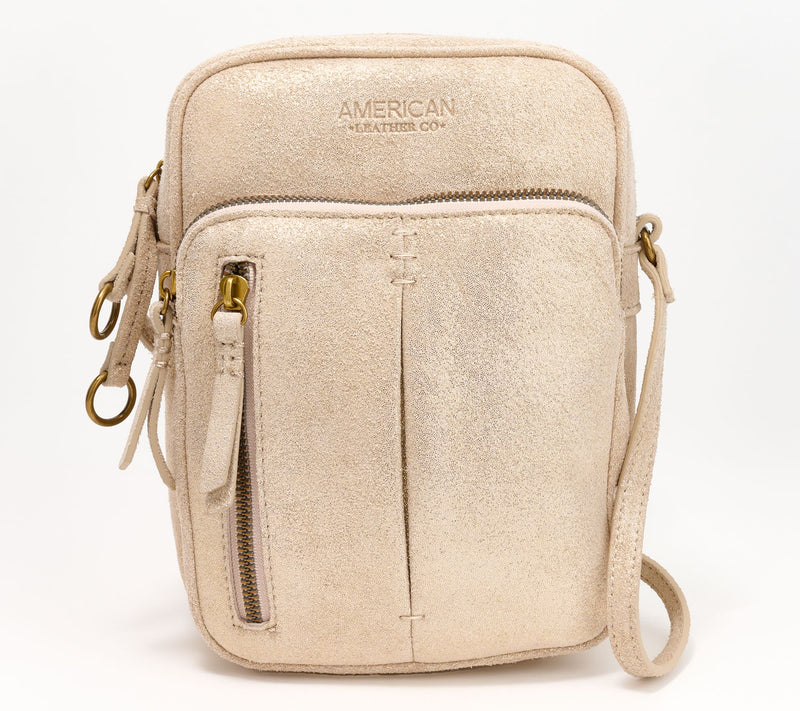 American Leather Co. Cleveland North/South Large Crossbody — View 7