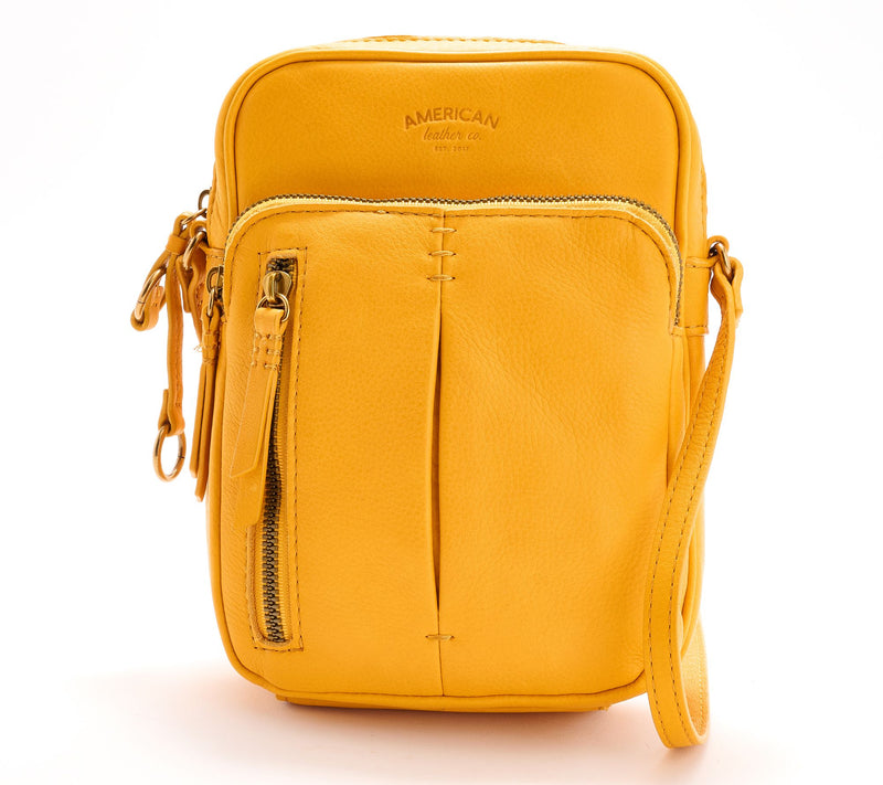 American Leather Co. Cleveland North/South Large Crossbody — View 35