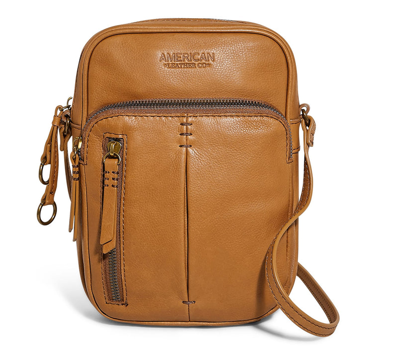 American Leather Co. Cleveland North/South Large Crossbody — View 5