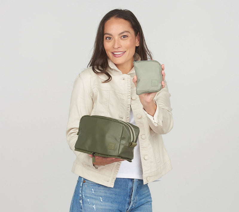IHKWIP Set of 2 Packable Cosmetic Cases — View 27