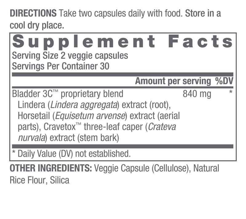 OMI WellBeauty Bladder Control Herbal Formula 60 Day Supply — View 2