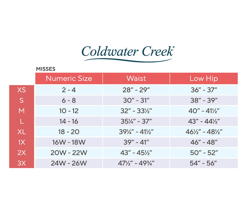 Coldwater Creek Regular Knit Denim Slim Leg Jeans — View 10