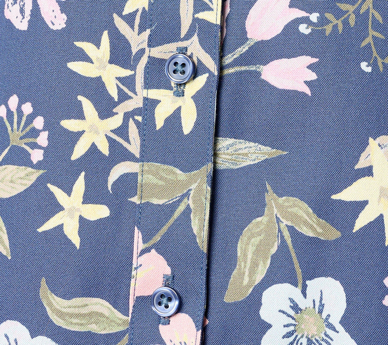 Coldwater Creek No-Iron Short Sleeve Shirt in Prints & Solids — View 5