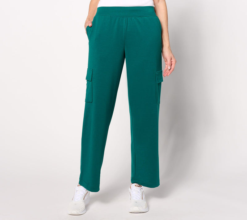 Cuddl Duds Lightweight Comfort Cargo Lounge Pant — View 7