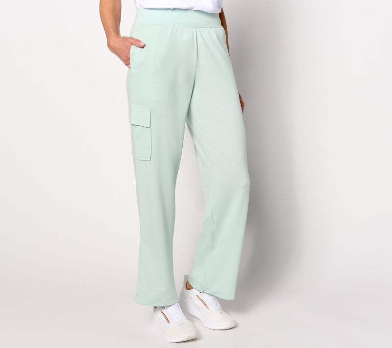 Cuddl Duds Lightweight Comfort Cargo Lounge Pant — View 6