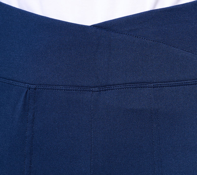 Cuddl Duds Flexwear Crossover Waist Bootcut Pant — View 3