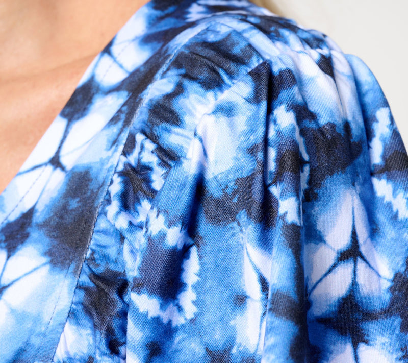 Cuddl Duds Flexwear Flutter Sleeve Top — View 14