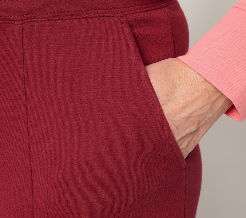 Denim & Co. Active French Terry Regular Wide Leg Pant — View 23