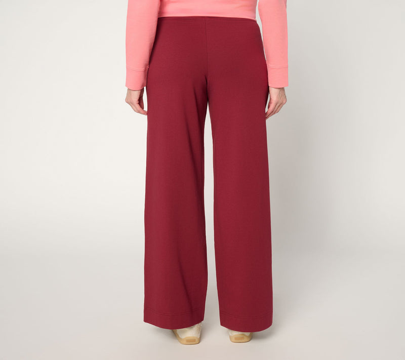Denim & Co, Active French Terry Tall Wide Leg Pant — View 21