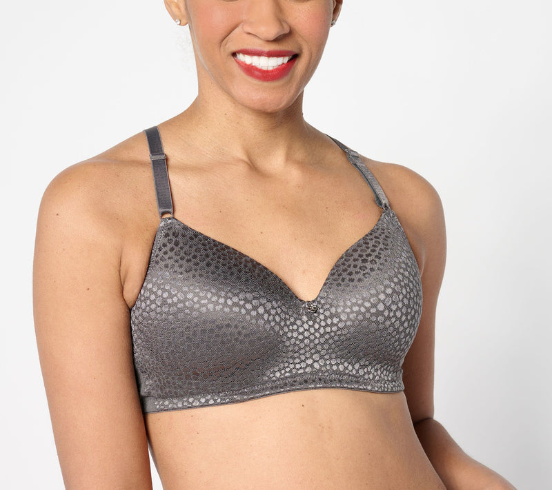 Breezies Diamond Shimmer Wirefree T-Shirt Bra — View 7