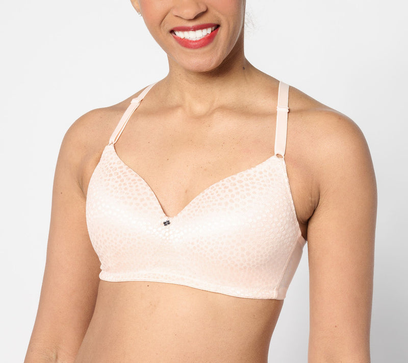 Breezies Diamond Shimmer Wirefree T-Shirt Bra — View 9