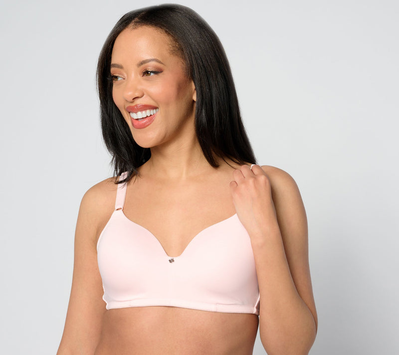 Breezies Lace & Micro Wirefree T-Shirt Bra — View 5