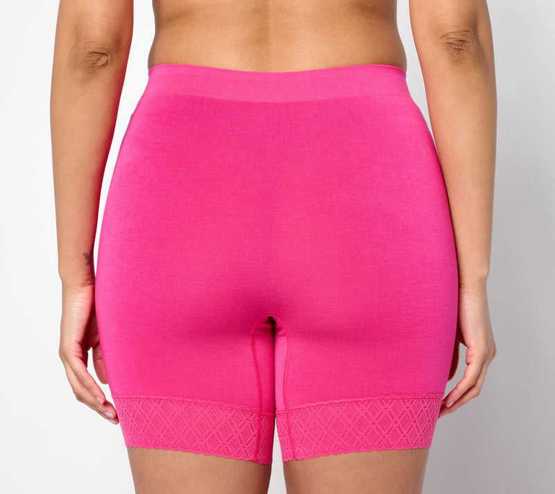 Breezies Comfort Breeze Set of 4 Seamless Long-Leg Panty — View 3