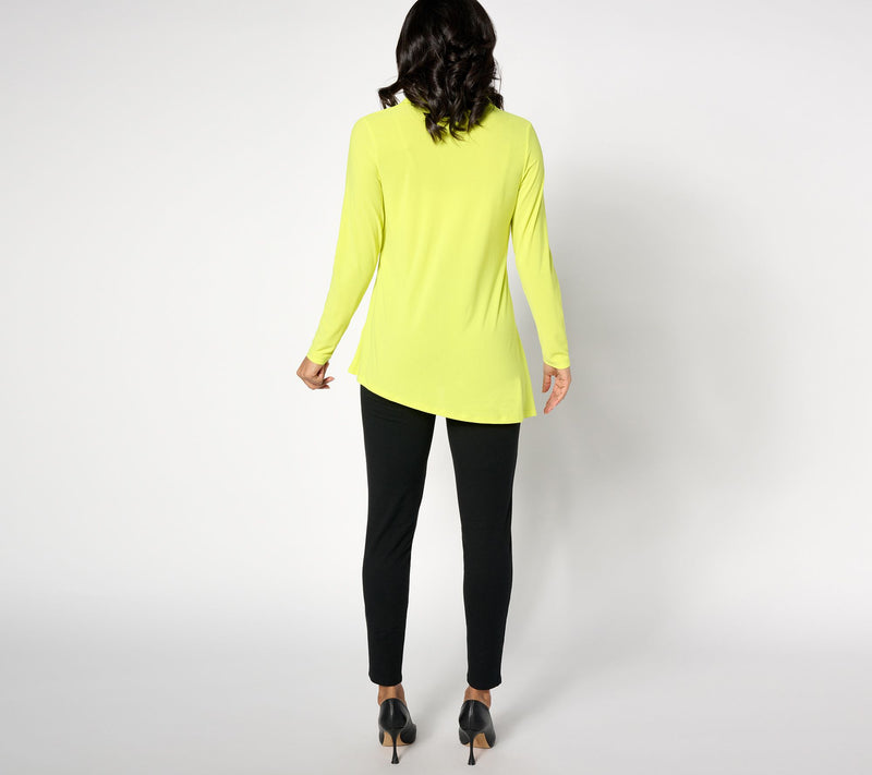 Women with Control Tall Asymmetric Tunic & Pants Set — View 6