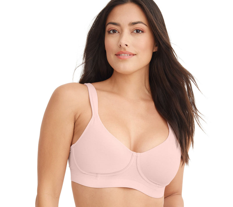Jockey Cooling Cotton Full Coverage Lined Wirefree Bra — View 5