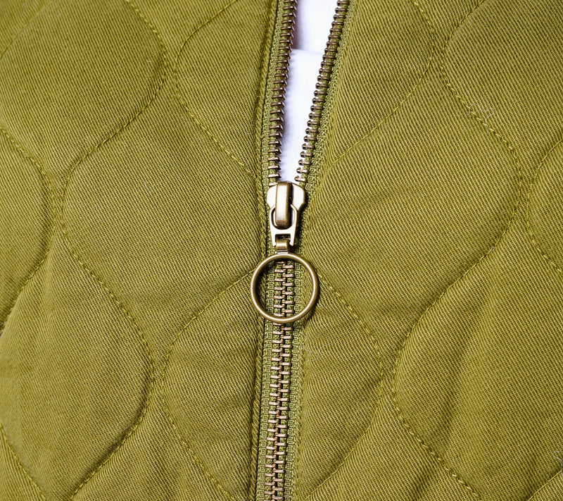 AnyBody Quilted Sueded Twill Jacket — View 10