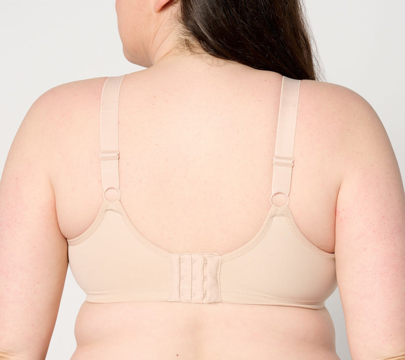 Breezies Mesh Illusions Underwire Minimizer Bra — View 4