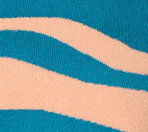 LOGO by Lori Goldstein Wavy Colorblock Sweater — View 7