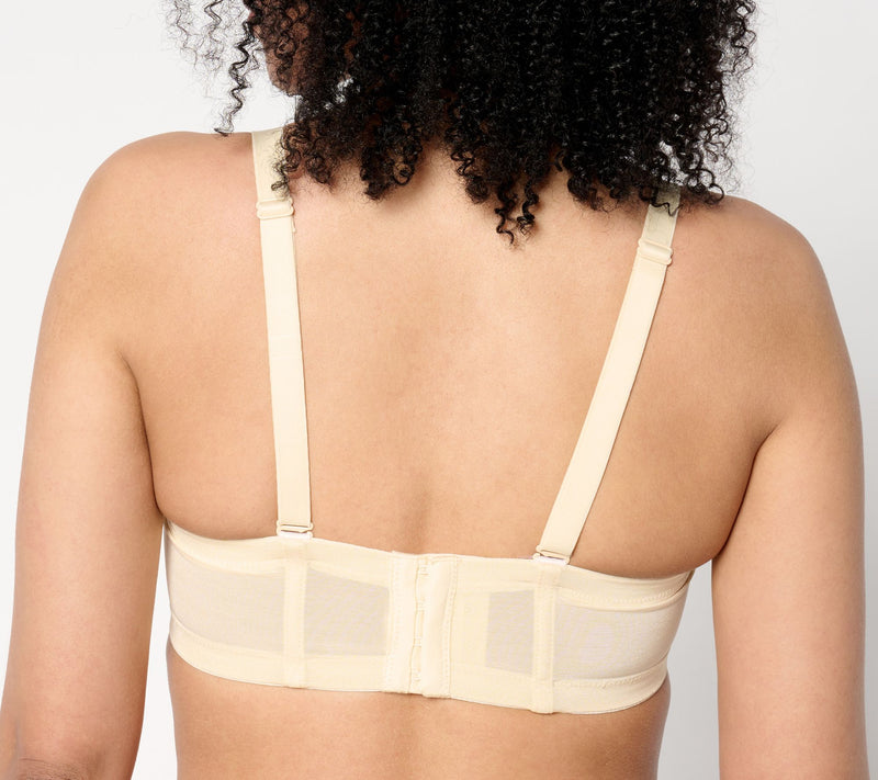 Breezies Wild Rose Lace Strapless Underwire Bra — View 9