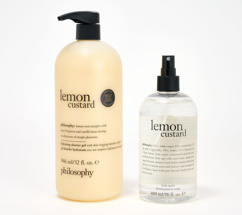 philosophy super-size shower gel & body spritz set — View 2