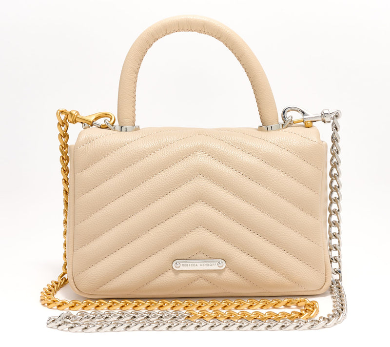 Rebecca Minkoff Edie Leather Top Handle Crossbody — View 8