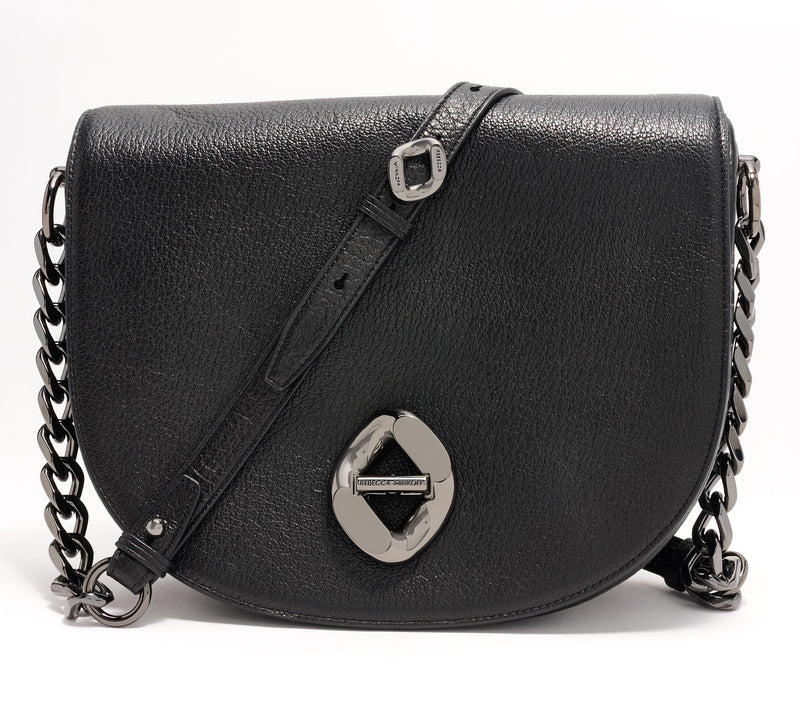 Rebecca Minkoff G Large Leather Saddle Bag — View 7