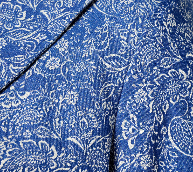 Isaac Mizrahi Live! Super Stretch Woven Jacquard Blazer — View 6