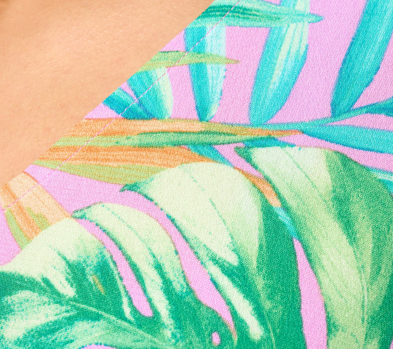 Denim & Co. Beach Woven Crepe Resort Caftan with Side Slits — View 12