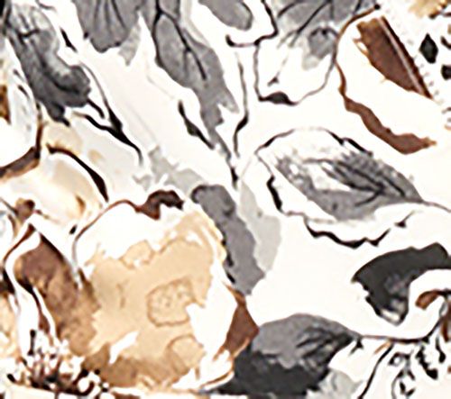 Isaac Mizrahi Live! Regular Floral Printed Faux Wrap Midi Dress — View 2
