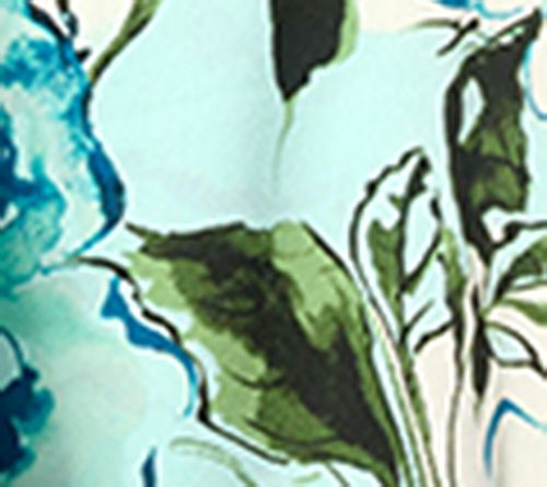 Isaac Mizrahi Live! Regular Floral Printed Faux Wrap Midi Dress — View 4