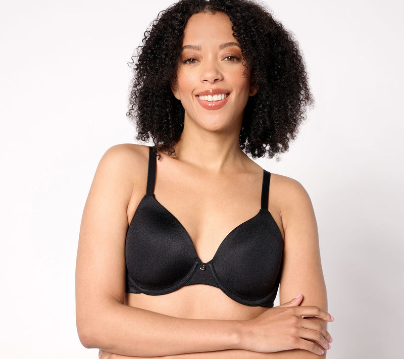 Breezies Shimmer Microfiber Underwire T-Shirt Bra — View 10