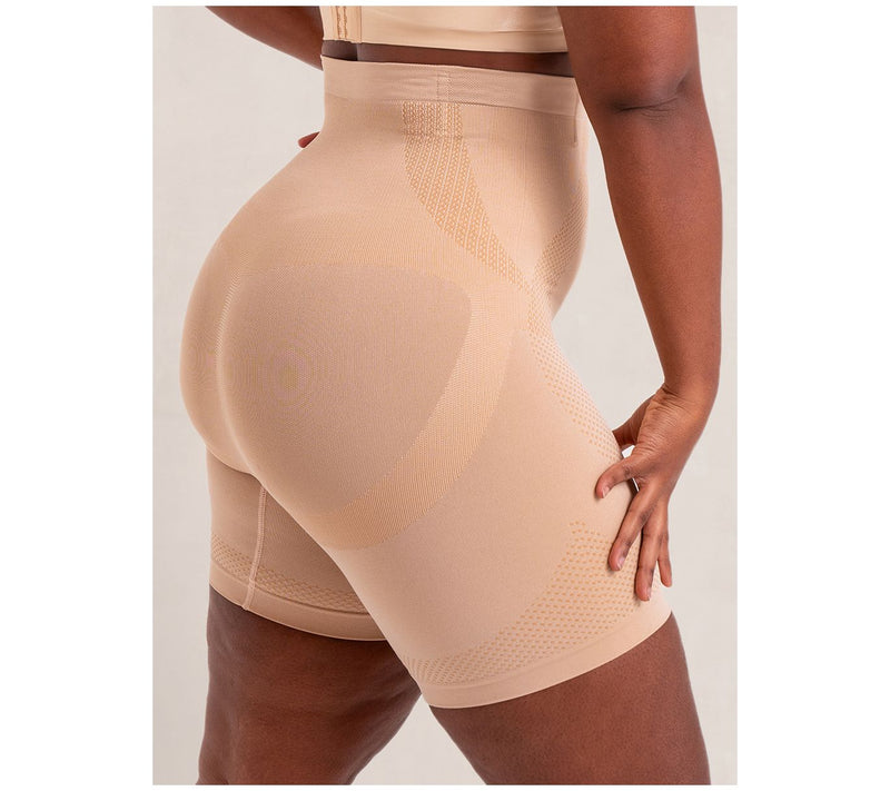 Shapermint Everyday Empower Jacquard Shaper Short — View 8