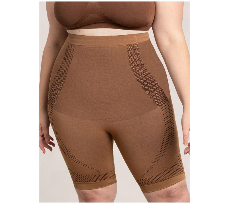 Shapermint Everyday Empower Jacquard Shaper Short — View 7