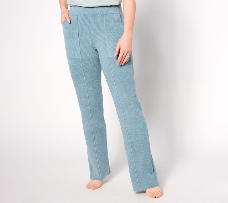 Barefoot Dreams Regular CozyChic Ultra Lite Ribbed Pintuck Pants — View 12