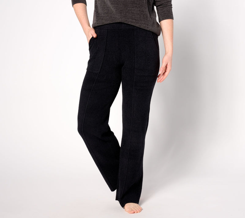Barefoot Dreams Tall CozyChic Ultra Lite Ribbed Pintuck Pants — View 7