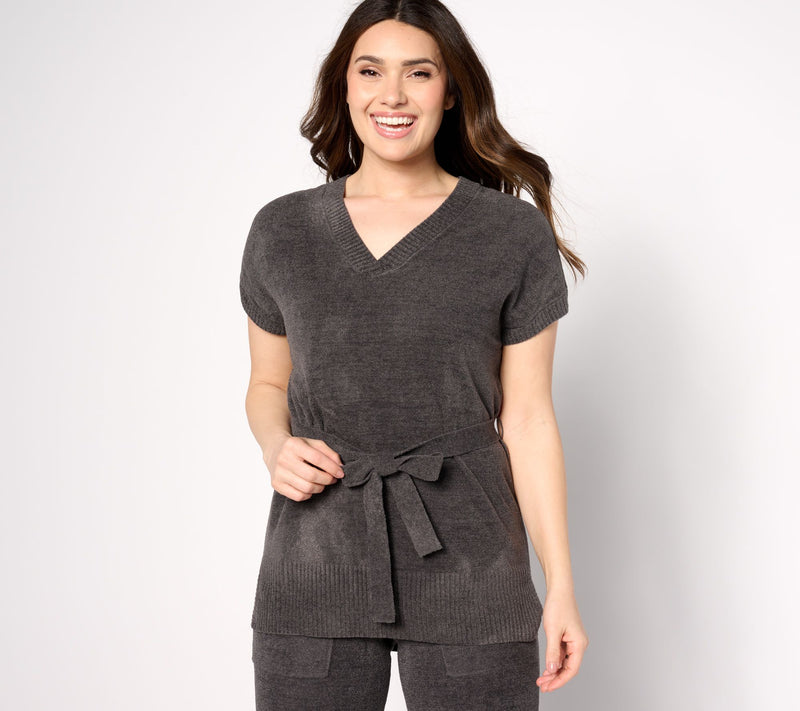 Barefoot Dreams CozyChic UltraLite High Low Tunic — View 9