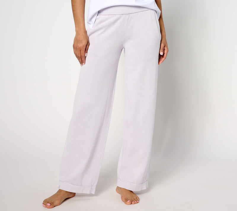 Barefoot Dreams 100% Cotton Tall Sunbleached Seamed Pant — View 3