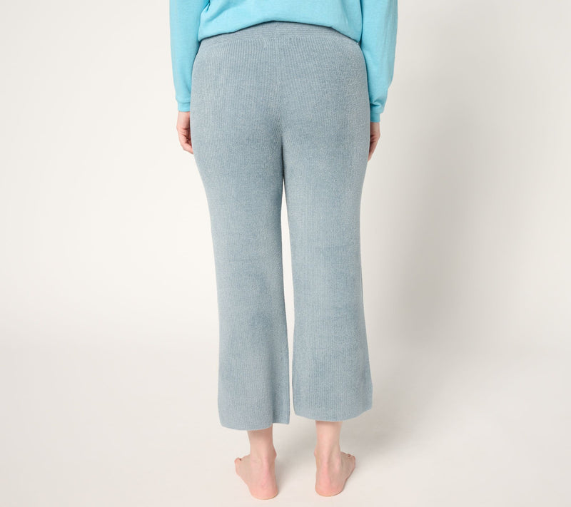 Barefoot Dreams Regular CozyChic Ultra Lite Ribbed Slit Crop Pant — View 16